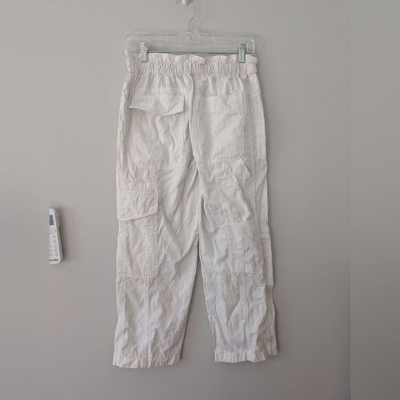 Zadig & Voltaire Plumy Pants Women's white cotton pants with drawstring Size 34 - Picture 5 of 8